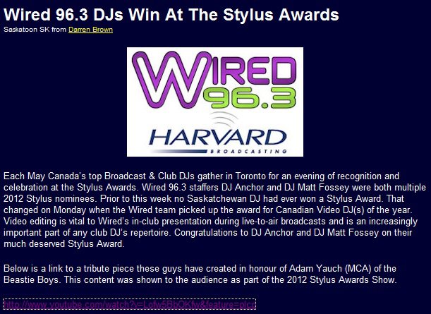 Awards Milestones