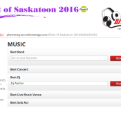 Nominate or Vote DJ Anchor Saskatoon as Best DJ or Armed With Harmony as Best Saskatoon DJ 2016 Planet S Magazine Best Of Edition