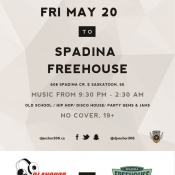 Spadina Freehouse Saskatoon Dj Anchor of Armed With Harmony
